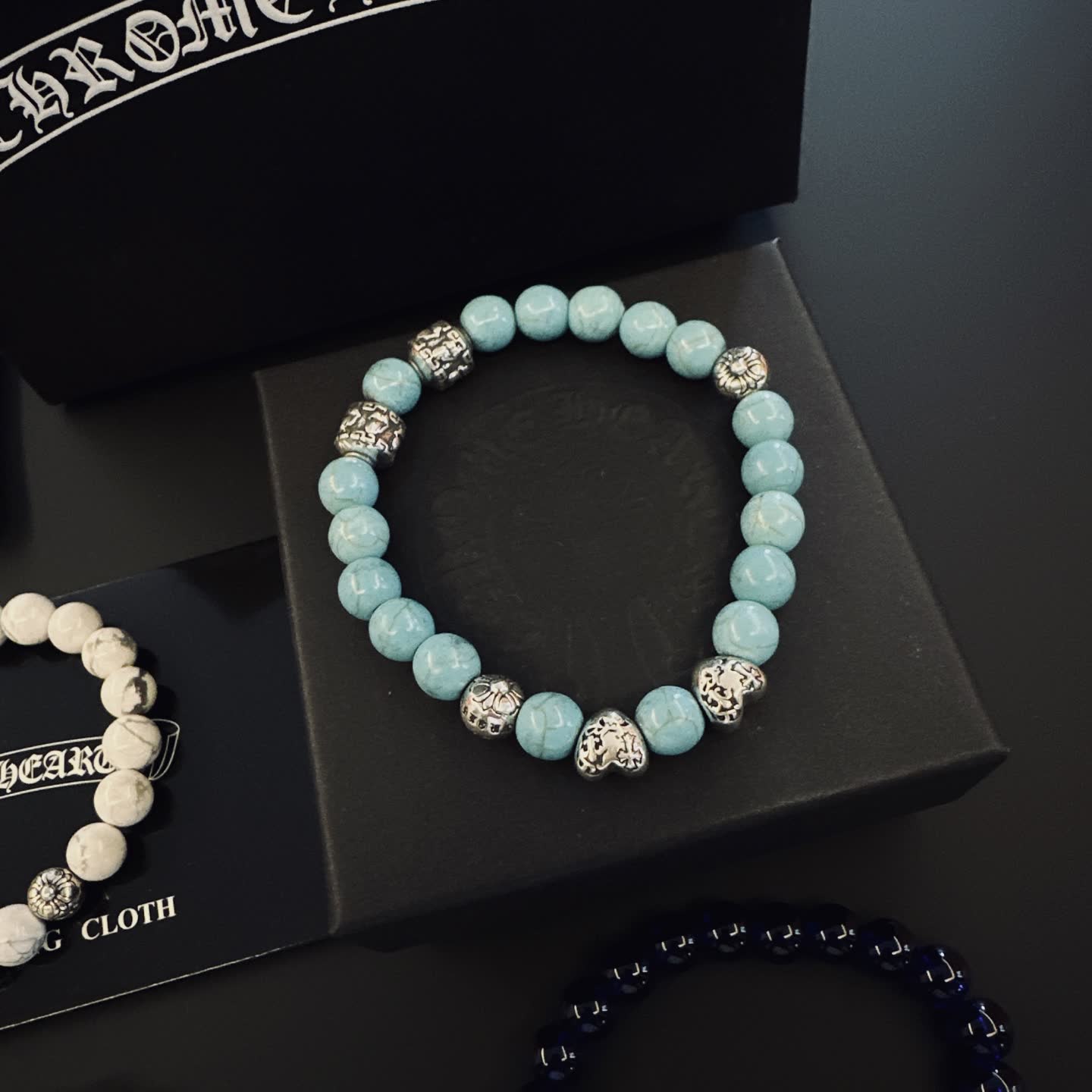 Chrome Hearts Beaded Bracelets Set
